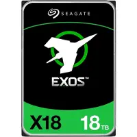 Seagate Exos X18 ST18000NM000J - Hårddisk - 18 TB - inbyggd - SATA 6Gb/s - 7200 rpm - buffert: 256 MB