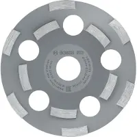 Bosch 2608602553 Diamantslipskål Expert för Slip, 50 g / mm, 125 x 22,23 x 4,5 mm Expert for Abrasive Diameter: 12.5 cm 1 st