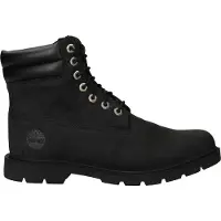 Timberland for man. TB1A27X60151 Leather Boots 6 In Basic black (45), Flat, Laces, Casual, Sport, Outdoor