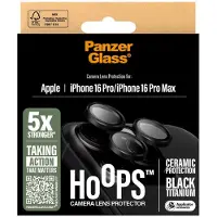 PanzerGlass Hoops - Linsskydd för mobiltelefon - keramik - för Apple iPhone 16 Pro, 16 Pro Max