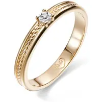 Kalevala Koru Heritage 0.06 ct diamantring guld 141000115D160