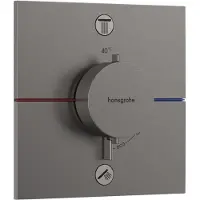 Hansgrohe Termostat för infällning Select E 2/uttag m. svart