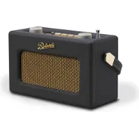 Roberts Revival Uno BT, Bärbar, Analog och digital, DAB, DAB+, FM, Svart, Rotations-, Extern