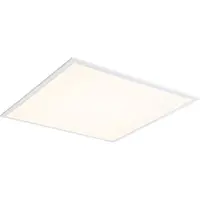 QAZQA Infälld LED-panel vit fyrkantig inkl. LED 3000K - 6500K med DIP-switch - Seagal