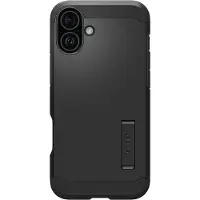 Spigen Tough Armor AI (MagFit), Mobilskal, Apple, iPhone 16 Plus, 17 cm (6.7"), Svart