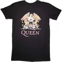 Ginza.se Queen: Ladies T-Shirt Dress/Classic Crest (Black) (Medium)