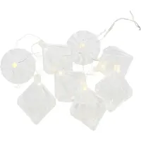Sirius Home Juldekoration Sirius Home Nellie Garland Glass transparent 1500 m Boy/Girl AA
