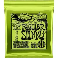 Ernie Ball 2221 Regular Slinky Nickel Strenge til Elektrisk Guitar