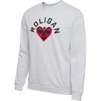 Hummel Sweatshirt Roligan - Grå, storlek Small