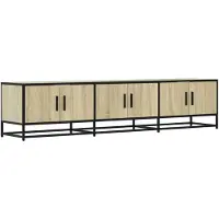 vidaXL Tv-bänk sonoma-ek 180x35x41 cm konstruerat trä
