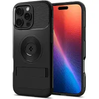 Spigen Slim Armor Mag Fit Bakskal till iPhone 16 Pro - Svart