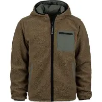 101 Inc Fostex Reversible Sherpa Softshell Jacket (Färg: Coyote/Ranger Green, Storlek: XL)