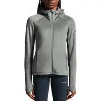 Craft Women's Adv Explore Power Fleece Hood Jacket Leaf
