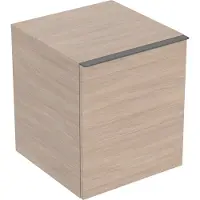 Geberit Sidobänk/bokskåp Acanto 1+1 lådor 52x45,2 cm, ek