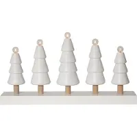 Star Trading Ljusstake Skog | 5 ljus | vit []