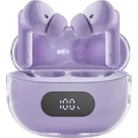 Intenso Buds Plus T313AE lila In-ear headset Bluetooth Stereo Lila Brusreducering Mobiltelefon