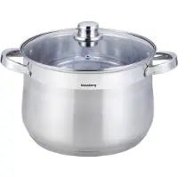 Klausberg Kastrull i stål , 28 cm, 13 l