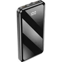 Forever TB-411 All-in-1 Power Bank 10000mAh - USB-C, USB-A, Lightning, microUSB - Svart