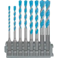 Bosch 2608901455 2608901455 Multiborrset 3 mm, 4 mm, 5 mm, 5 mm, 6 mm, 6 mm, 8 mm, 8 mm 1 st