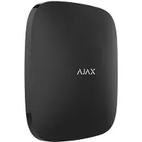 Ajax Baseline Hub 2 Plus - Central kontrollstation - trådlös, kabelansluten - Cellulär - 4G, 2G, 3G - Jeweller, 802.11 b/g/n - Ethernet - svart