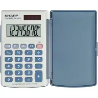 Sharp EL-243S - Fickkalkylator - 8 siffror - batteri, solcellspanel