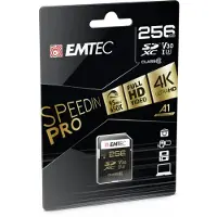Emtec Sd 256gb Uhs-i U3 V30 Speedin Pro Minneskort