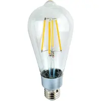 Shelly Vintage ST64, Smart glödlampa, Wi-Fi, Transparent, 802.11b, 802.11g, Wi-Fi 4 (802.11n), E27, E27