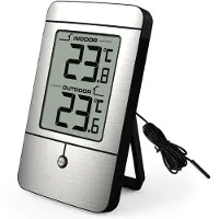 Termometerfabriken Digital inne- och utetermometer med kabelsensor