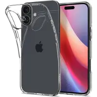 Spigen Liquid Crystal iPhone 16 - Crystal Clear