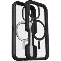 Otterbox Defender XT Backcover Apple iPhone 16 Svart, Transparent MagSafe-kompatibel, Stöttålig 77-96056