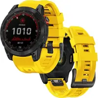 Tech-Protect Smartwatch Smartwatch Smartwatch Smartwatch Smartwatch Smartwatch Smartwatch Smartwatch Smartwatch Smartwatch Smartwatch Garmin Fenix 5/6/6Pro/7 Strap, Yellow