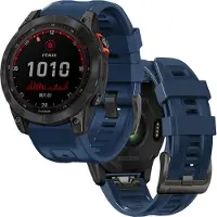 Tech-Protect klockarmband Iconband till Garmin Fenix 5/6/6 Pro/7 navy blue