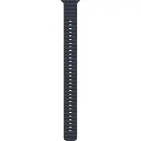 Apple Watch 49mm Natural Titanium Ocean Band Extension - Marinblå