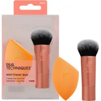 Real Techniques Mini Travel Duo - Perfect For On-The-Go Makeup Application
