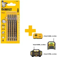 DeWalt Sticksågsblad DT2077-QZ; 100 mm; 5 st.