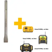 DeWalt Spadmejsel DT6822-QZ; 25x300 mm