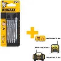 DeWalt Sticksågsblad T119BO; 5 st.