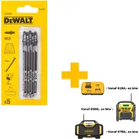 DeWalt Sticksågsblad DT2049-QZ; 100 mm; 4 mm; 5 st.