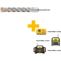 DeWalt Borr för betong DT9611-QZ; SDS-plus; 25x200/250 mm