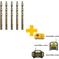 DeWalt Borr för metall DT4944-QZ; 10,5x87/133 mm; 10 st.