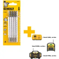 DeWalt Sticksågsblad DT2051-QZ; 132 mm; 5 st.