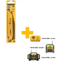 DeWalt - Sågblad - för trä, trä med spikar, aluminum, glasfiber, plast - 5 delar - längd: 152 mm