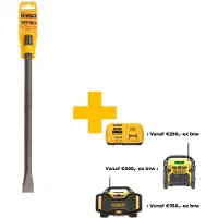 DeWalt DT6823-QZ, Flat mejsel, 400 mm, 25 mm, 1 styck