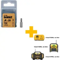 DeWalt Bits spår ; T20; 20 st.