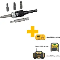 Dewalt Bitssats för skruvmejsel DT71514; 8 st.