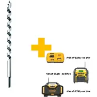 DeWalt DT4645-QZ, Augerborr, 380 mm, 1 styck