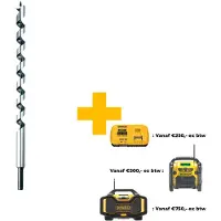 DeWalt Spiralborr för trä DT4640-QZ; 16x280/380 mm