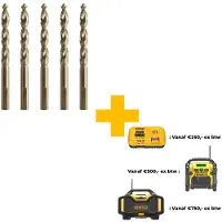 DeWalt Borr för metall DT4946-QZ; 11,5x91/142 mm; 10 st.