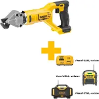 DeWalt Nibblingsmaskin DCS496N-XJ; 18 V (utan batteri och laddare)