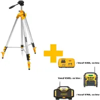 DeWalt Stativ DE0733-XJ; 0,97-2,48 m